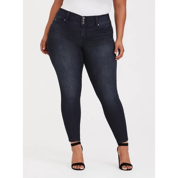 Torrid Jegging - Super Stretch Dark Wash